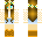 white flower girl