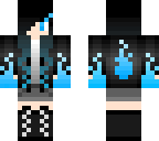 blue fire girl