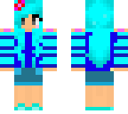 blue girl