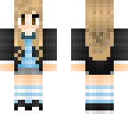 blue girl