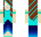 blue girl
