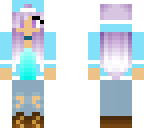 blue girl