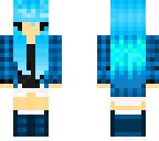 blue hair