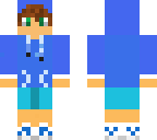 blue hoodie boy