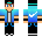 blue nike