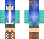 blue's skin