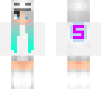 blue skeleton sans girl