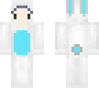 chibi bunny blue