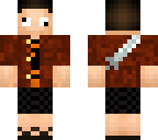 cool beaver dude with jacket and katana