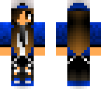 cute blue gamer