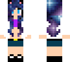 cute galaxy gamer cat