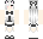 edited maid girl