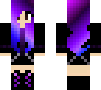 edited purple girl