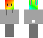 edited rainbow bunny