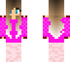 fancey depressed pink girl