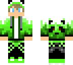 green panda boy edit