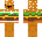 hanburgur man with mannas