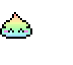 kawaii rainbow poop