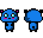 kawii blue panda not mine edit