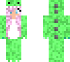 leafy dino girl