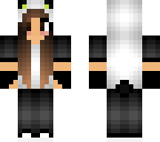 panda suit girl