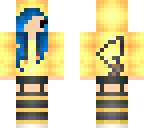 picachu blue hair