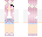 pink haired girl