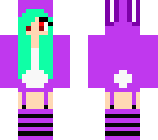 purple bunny