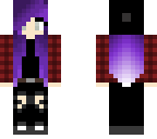 purple emo girl
