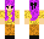 purple haired girl