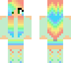 rainbow girl