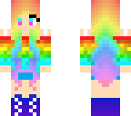 rainbow girl