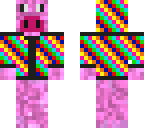 rainbow pig