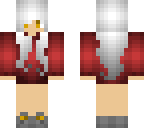 white and red