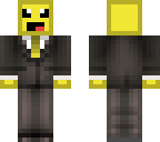 yellow slime in tux