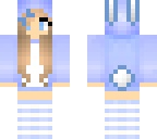 blue bunny girl