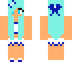 blue cheerleader