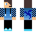 blue dragon guy cool