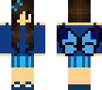 blue fairy girl