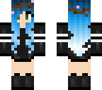 blue girl