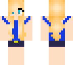 blue tanktop