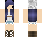 cute galaxy cat girl with beanie