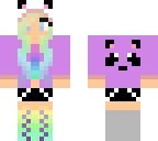 cute rainbow panda
