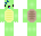 cute turtle with bow added