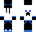 Enderman blue eyes | Minecraft Skin