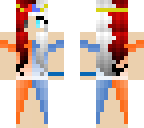 fire and ice queen custom skin