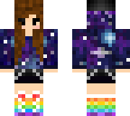 galaxy girl hoodie