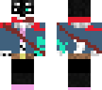 genocide sans doggo with paps scarf injured