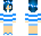 good chara blue hair