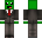 green slime in tux
